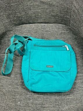 Baggallini Teal Messenger Crossbody Bag